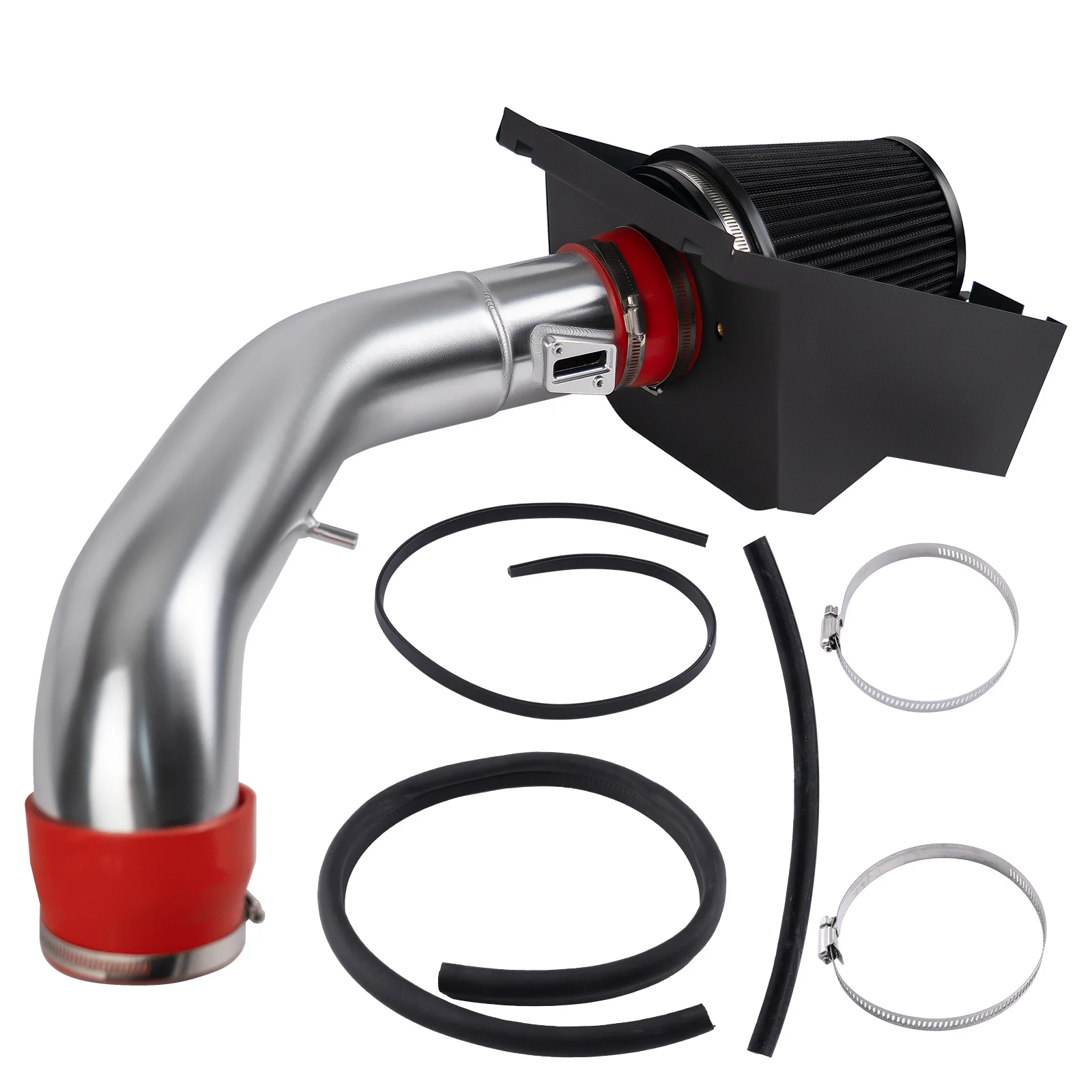 Cold Air Intake Kit Heat Shield Fit For Ford F150 5.0L V8 Engine 2011-2013 2014