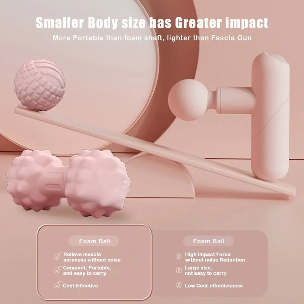 Deep Massage Fascia Ball Relax Shoulders Neck Relieve Stress Yoga Massage Ball Compact Portable Fitness Release Ball Fitness