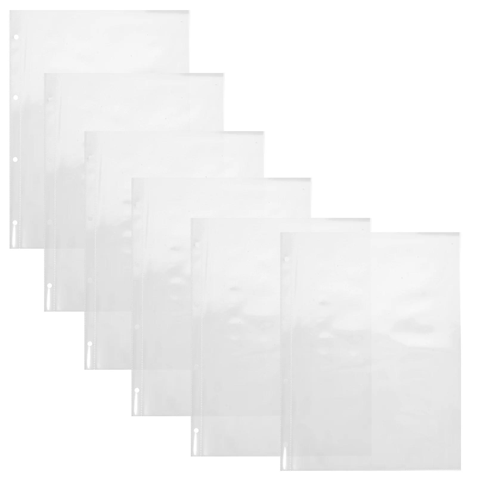 

30pcs A4 Live Page Storage Pockets Wear-Resistant File Protectors For Office School Multifunctional Document Organizer Binder