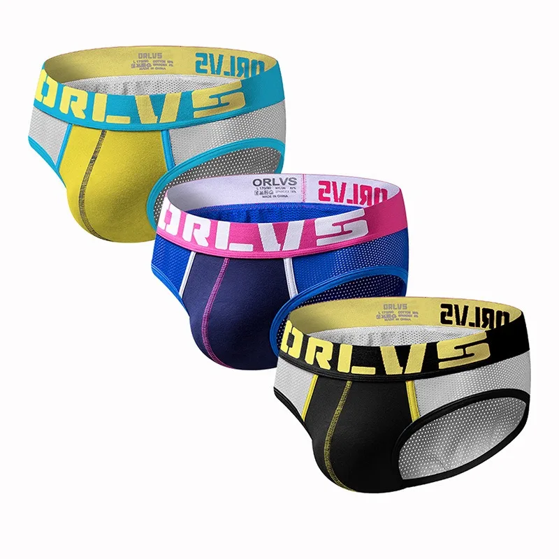 

3 Pcs Men's Sexy Triangle Pants Are Breathable, Comfortable, and Suitable for Daily Wear. Multiple Colors Available