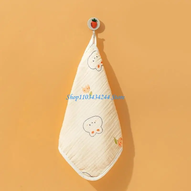 6 Layers Wiping Towel Breathable Washcloths Saliva Wipes Square Nursing Towel