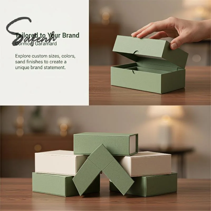 Portable Flip Book Jewelry Box Magnetic Sturdy Jewelry Display Box Jewelry Packaging Box For Travel Business