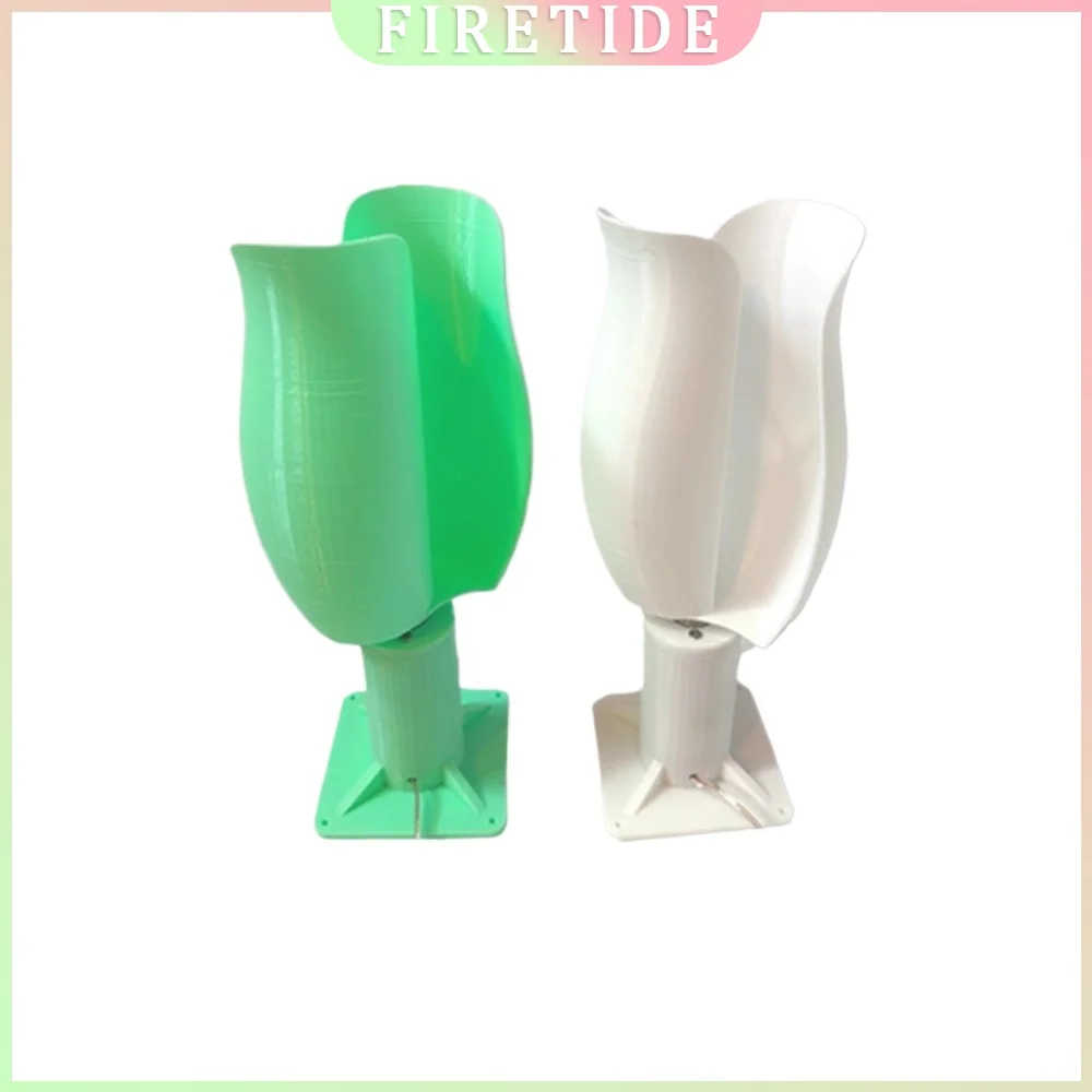 

20W 1-12V Tulip Vertical Axis Wind Turbine, Permanent Magnet Brushless Generator for DIY Science Demo