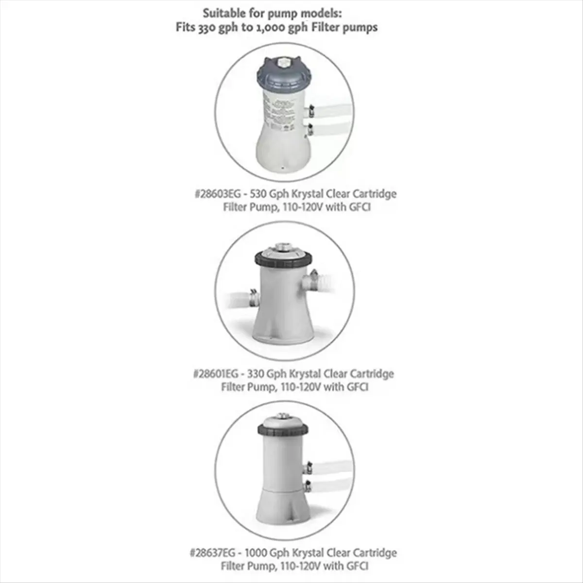 

(ABHW) Сменный шланг для бассейна INTEX, сменная полиэтиленовая труба для надувного бассейна-спа 300/330/530