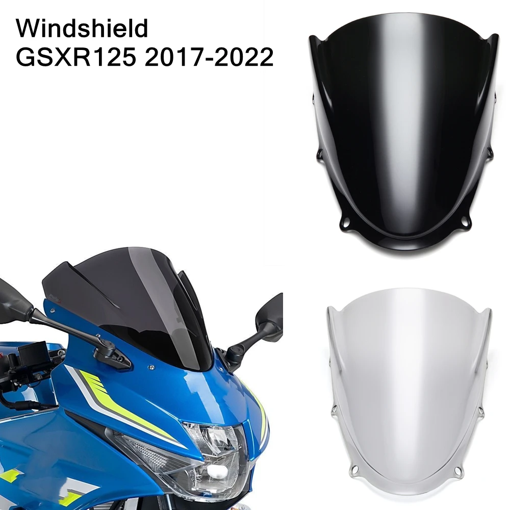GSXR GSX R GSX-R 125 Windscreen Windshield Deflector Protector Wind Screen For Suzuki GSXR125 GSX-R125 GSXR GSX-R 125 2017-2022