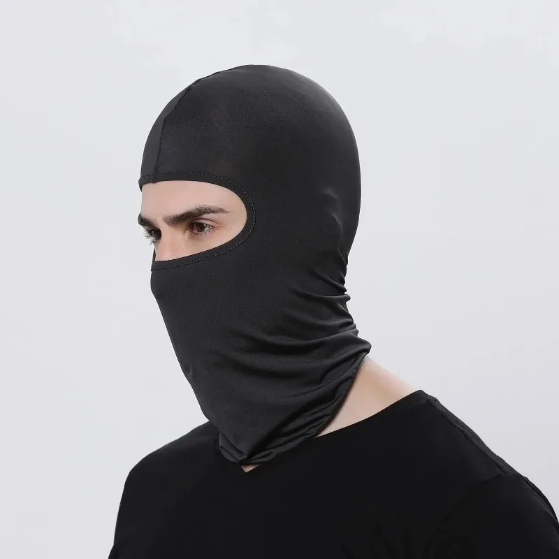 

Cycling Balaclava Sports Men Cap Face Mask Military Army Ice Silk Motorcycle Bandana Summer Bicycle UV Protection Women