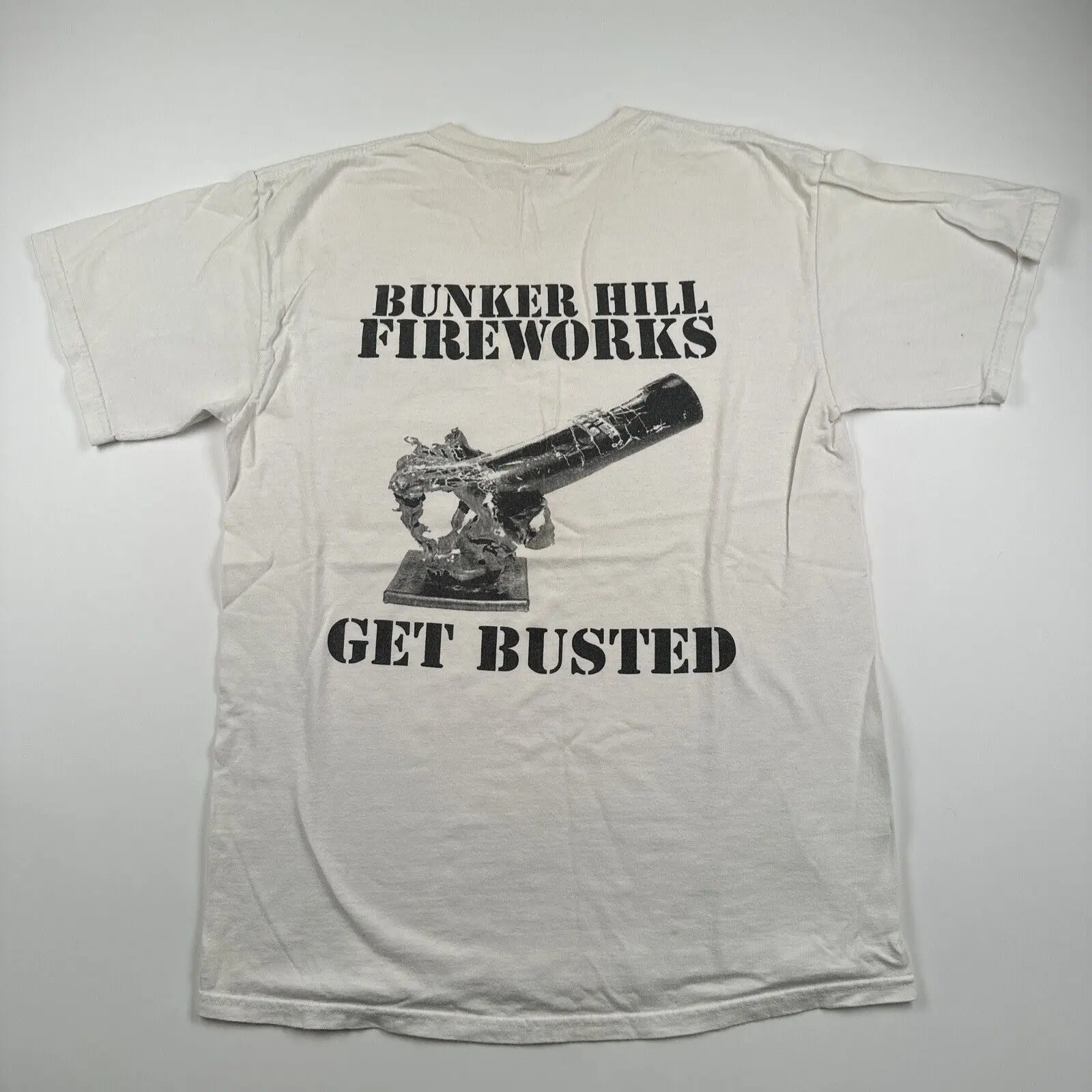 Vintage 90S Bunker Hill Fireworks T Shirt Medium