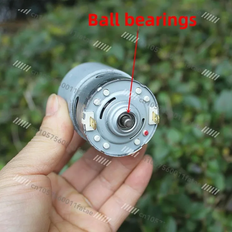 Double Ball Bearing 775 Motor, High-speed, High-torque and High-power Generator, DC 12-24V Motor