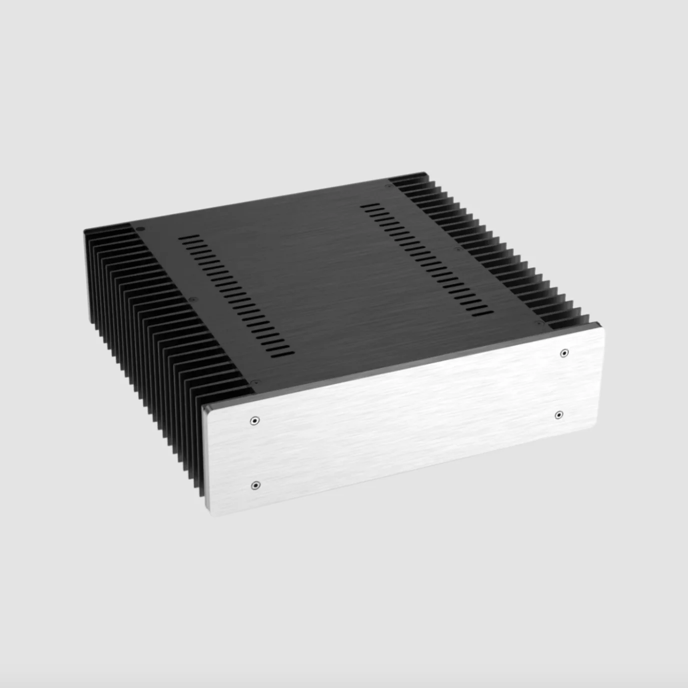 320*90*311mm Aluminium Class‑A Power Amplifier Chassis, DIY HIFI Class AB Amp Enclosure with Heatsink Empty Case Shell