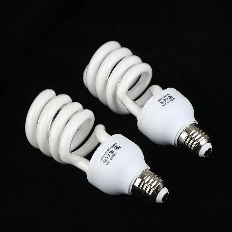 1Pcs Turtle Lizard Snake Reptiles Heating Lamps 13W/26W UV Rays Energy Saving Terrarium Basking Light 5.0 10.0 UVB Reptile Lamp - view 5