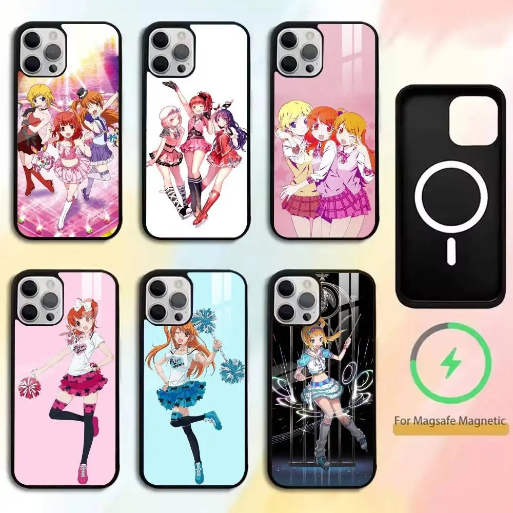 Aira Harune-Mion Takamine-Naru -Pretty Phone Case For iPhone17,16,15,14,13,12,11 Plus,Pro Supports Magnetic Wireless Charging