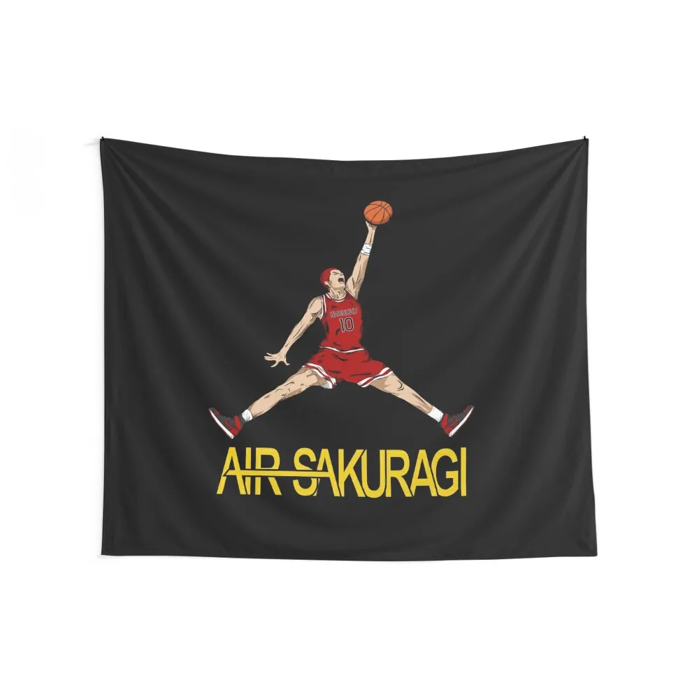 Air Sakuragi Slam Dunk Anime Creative Design Tapestry Bedroom Decor Christmas Decoration Tapestry