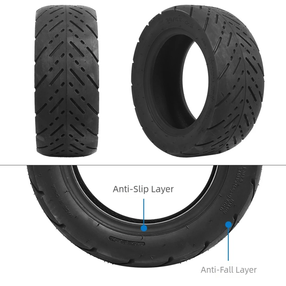 

11-дюймовая бескамерная внедорожная шина 90/65-6.5 для электросамоката Dualtron Thunder с особыми внешними протекторами (усиленное сцепление)