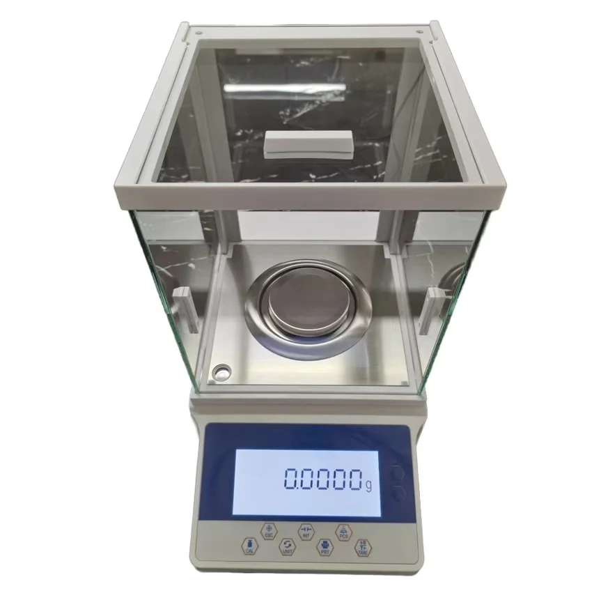 

Electronic Balance 220g 0.1mg Laboratory Digital Scale with LED Display 500g Accuracy OEM Customizable"