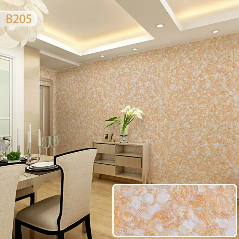 Plant Fiber Wall Clothe Durable Plant Glue Powder Wall Mud Absorbs Noise Heat Insulation Coating Wall Covering Liquid Wallpaper