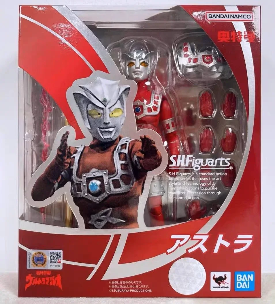 Bandai-S.H.Figuarts Ultraman, UltraSeven UltraSeven, Zoffy Gatilho, Leo Pai da Figura Ultra Ação, PVC Brinquedos Modelo Colecionáveis, 100% Original
