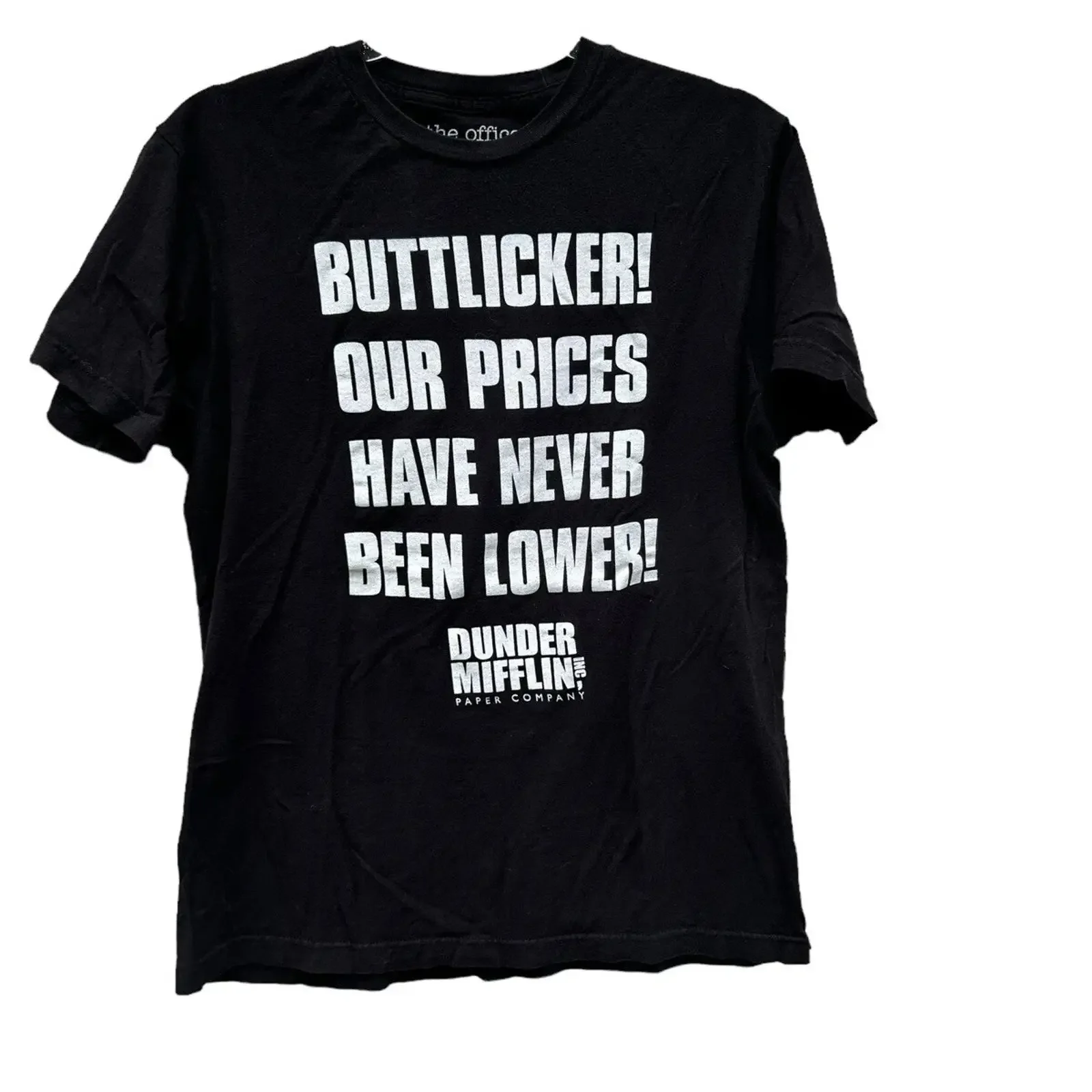 The Office T Shirt Mens Medium Buttlicker Our Prices Have Never Been Lower Funny vintage Washed streetwear Stylish homme