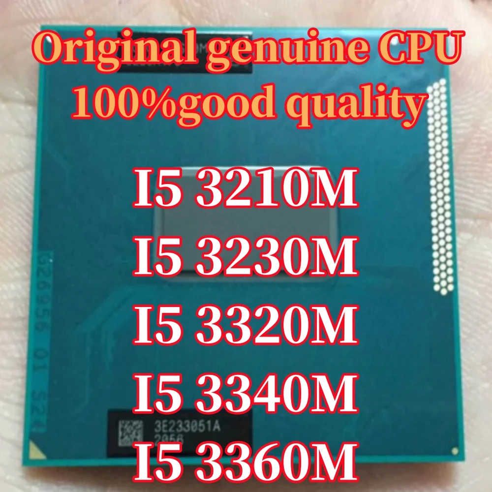 1PCS CPU I5 3210M I5 3230M I5 3320M I5 3340M I5 3360M  riginal notebook official CPU upgrade H76/H77  chip