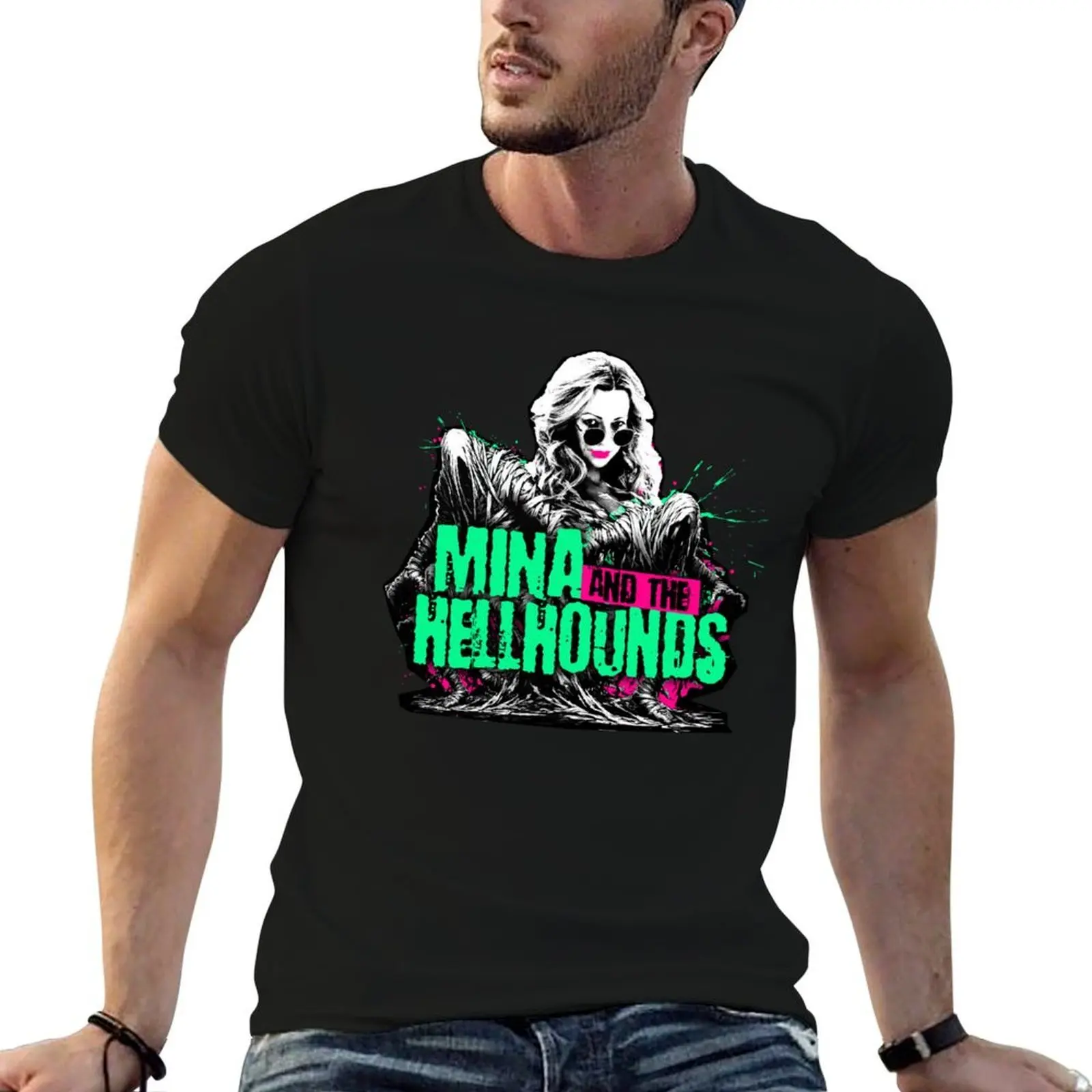 

Mina and the HELLHOUNDS Wynonna Earp T-Shirt graphic t shirts for man t shirt man luxury T-Shirt
