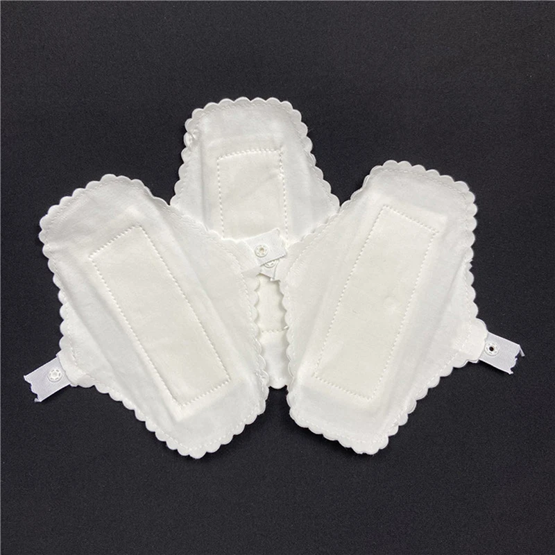 1Pcs Thin Reusable Menstrual Pads Soft Sanitary Pad Washable Cotton Cloth Pad Napkin Waterproof Panty Liners Women Hygiene Pad