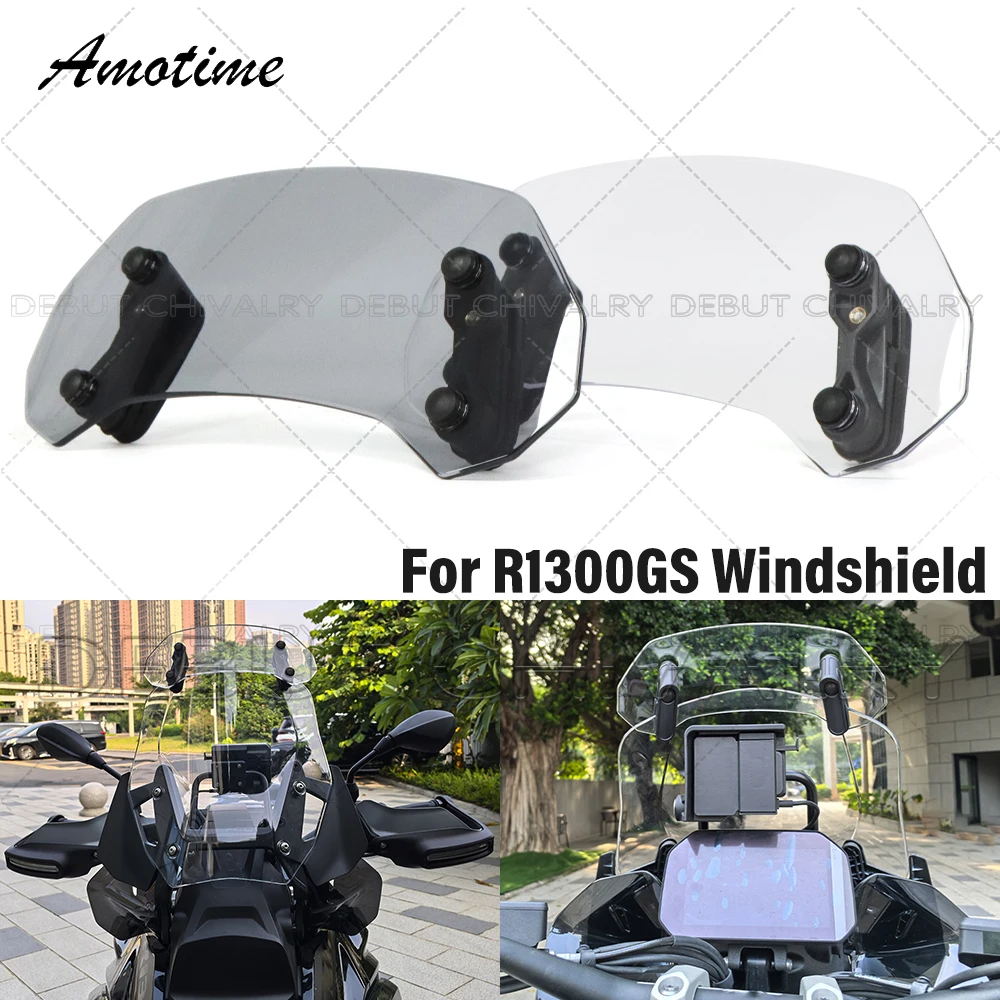 Für BMW R1300GS GS1300R1300 GSA Adventure Zubehör Windabweiser Bildschirm Verkleidung Erweiterte Windschutzscheibe Windschutzscheibenverlängerung