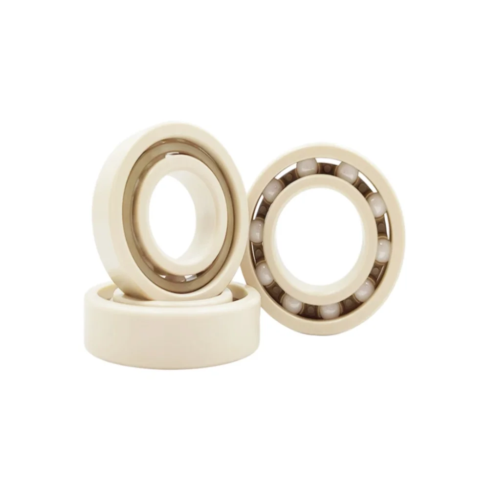 PEEK Plastic Bearings 6000 Series - Wear-Resistant Corrosion-Resistant Bearings for Durable Performance in Challenging Environme