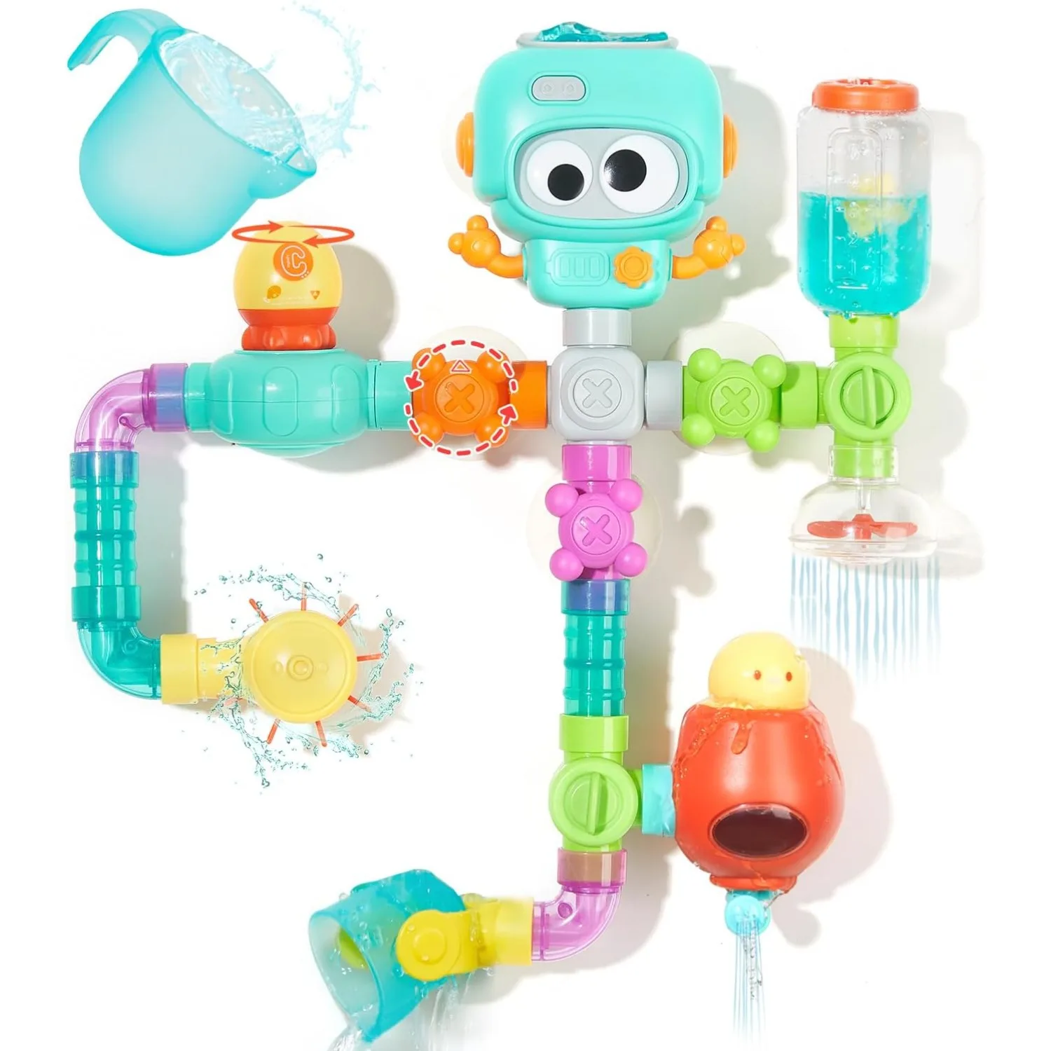 diy-assemble-octopus-water-pipe-bath-toys-for-kids-stem-building-kit-waterworks-bathtub-time-birthday-gifts-for-toddler