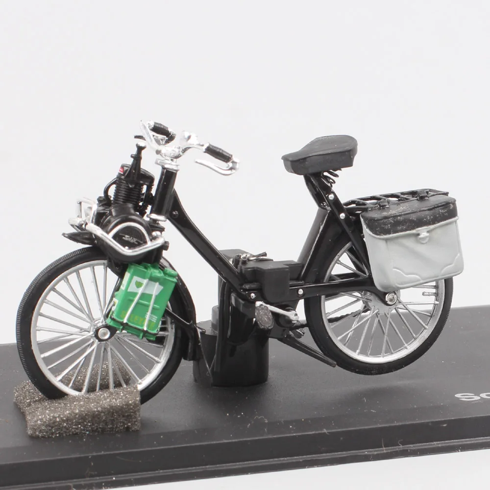 Norev 1/18 Scale Tiny Solex 3800 1966 50cc Moped Model Diecast Motorcycle Vehicles Scooter Bike Toy Thumbnails Black 182065