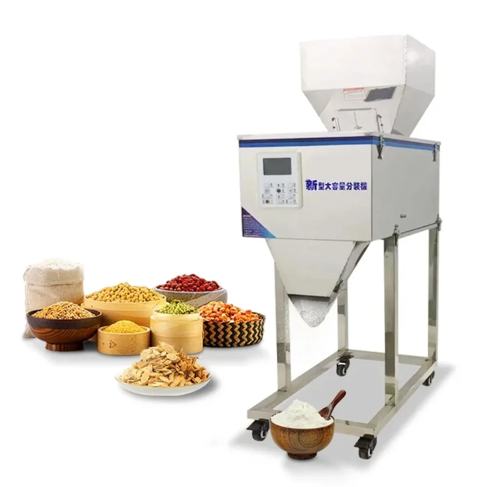 110V 220V Auto Weight Powder Grain Spices Bean Coffee Tea Particle Filling Packaging Packing Machine