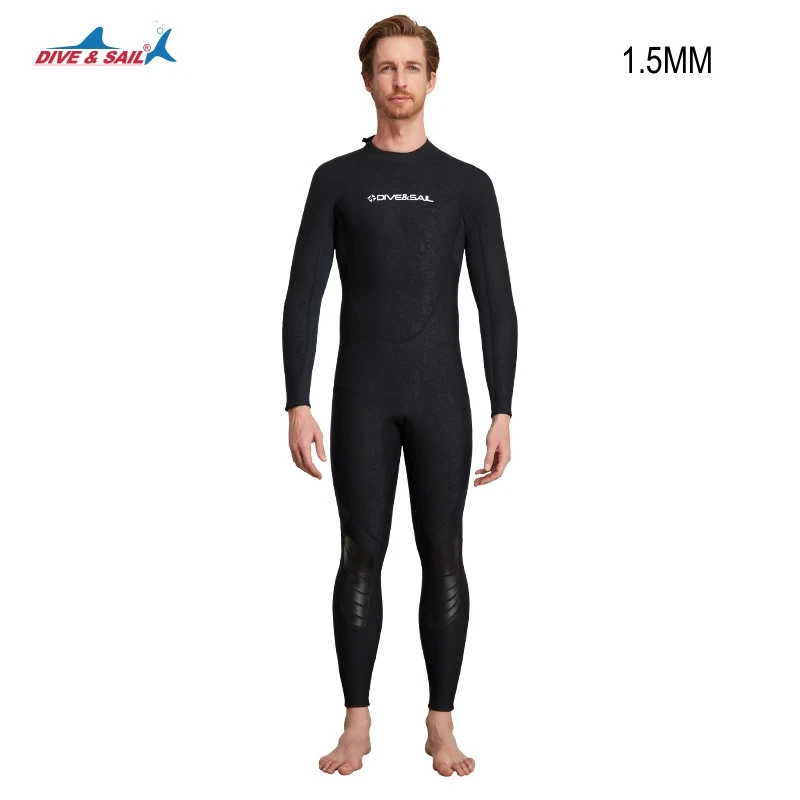 1.5MM Neoprene Full Body Snorkeling Spearfishing Kayaking Keep Warm Drifting Diving Suit Adults Scuba UnderWater Hunting WetSuit