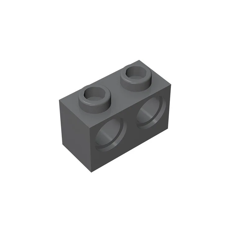 50 Stück 32000 Bausteine 1 x 2 mit Loch, Baustein-Sammlungen, modulare GBC-Spielzeuge für technische MOC-Sets, Bausteine – Detail 4