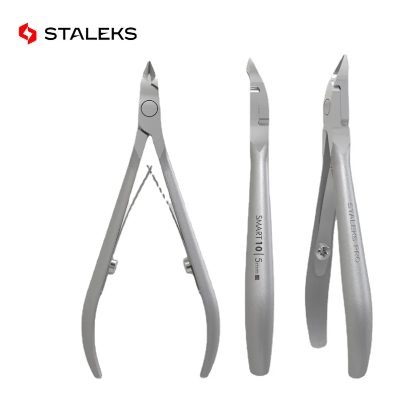 

STALEKS Pro NS-10-5 Stainless Steel Nail Art Cuticle Scissors Toenail Clipper Trimmer Cutter Dead Skin Scissor Manicure Tools