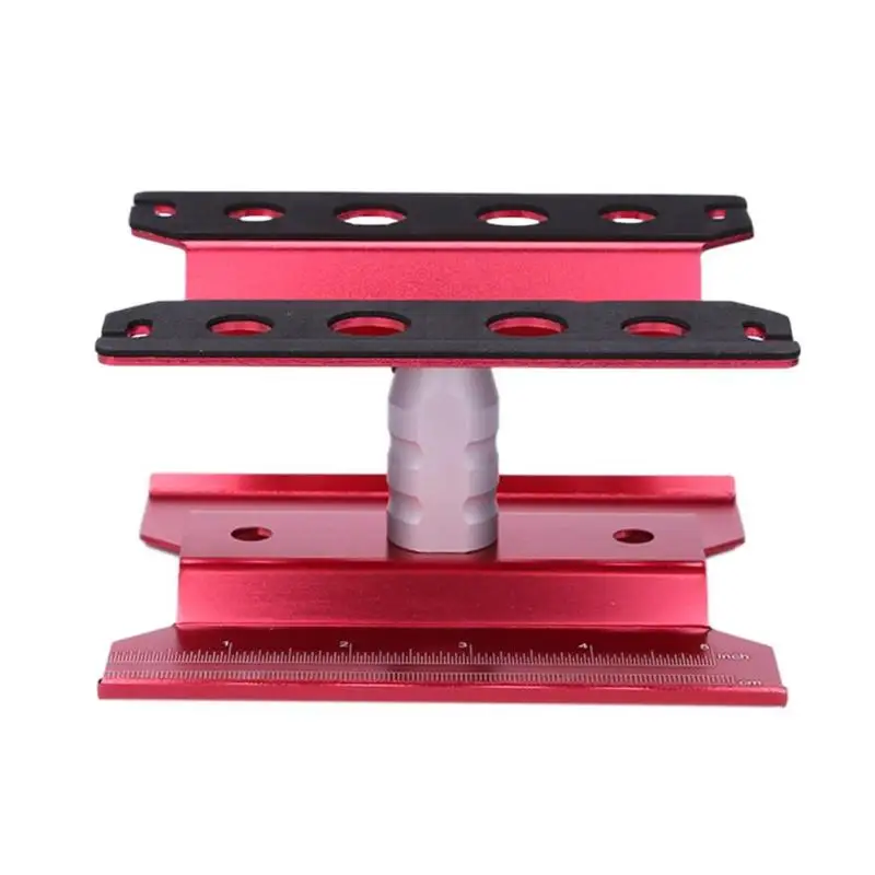 

Metal RC Car Workstation Work Stand Repair 360 Degree Rotation for 1/8 1/10 1/12 1/16 Scale Models,Red