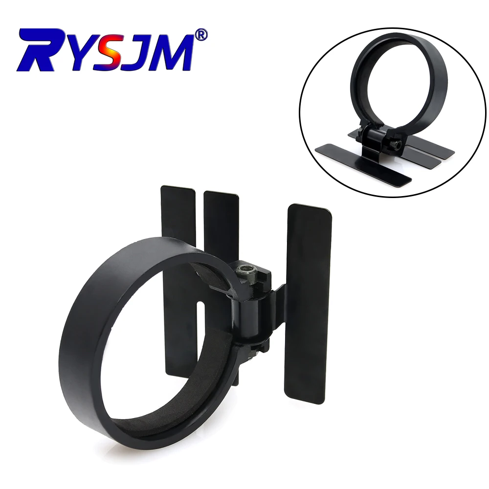

60mm Single Hole Gauge Pod Adjustable Rotating Black Pod Mount Car Racing Modified Boost Gauge Cup Holder Car Swivel Bracket