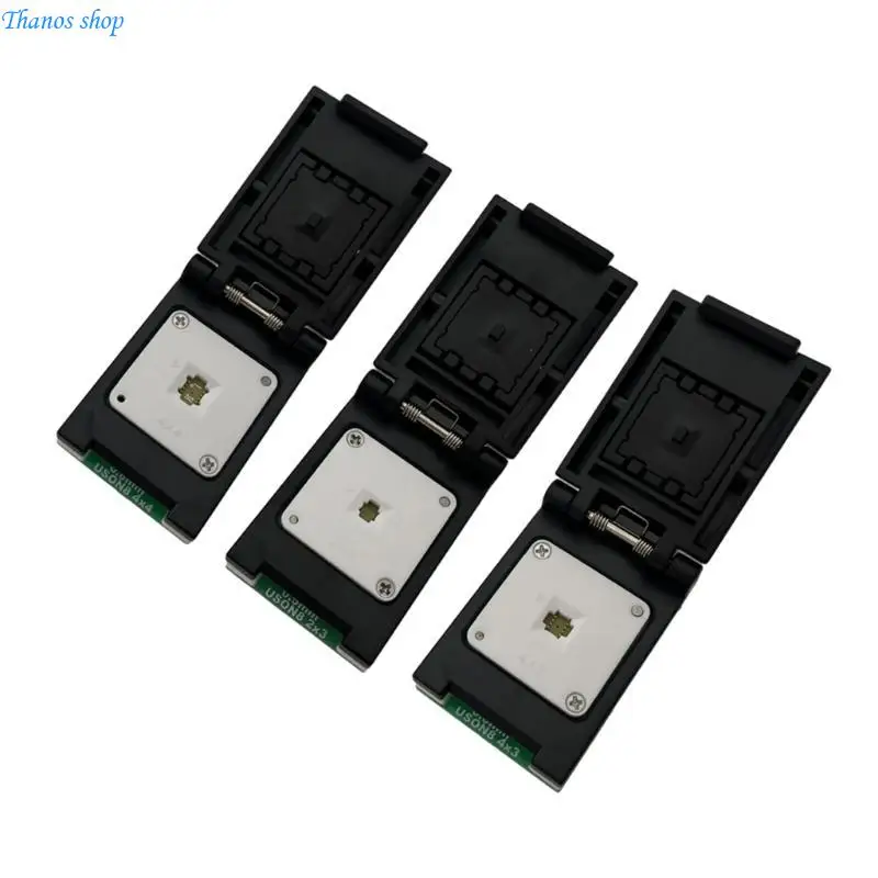 WSON8 IC Socket Adapter IC Socket for Chip Testing Highly Frequency Use X37A