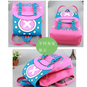 Anime One Piece Luffy tištěný unisex batoh velká školní cestovní taška pro studenty dospívající taška na notebook ipad chlapci 8 nejlepší prodej mochila chopper one piece - №4