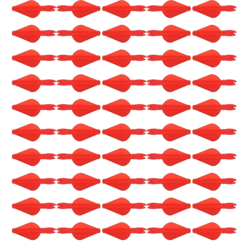 

20 шт./50 шт. накидка для стрелы, открытый накидка, хвостовая накидка, набор хвостовиков для стрелы