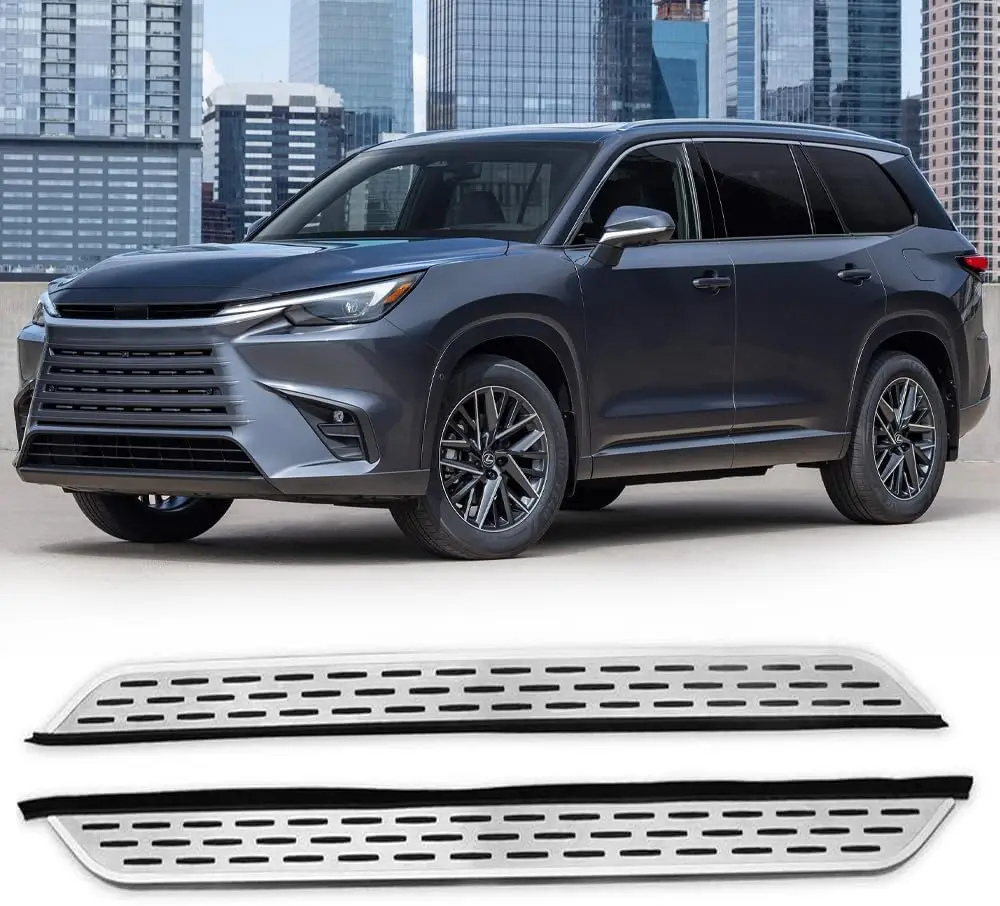 

2 шт. фиксированные подножки, боковые ступеньки с кронштейнами, защитная планка для педалей, подходит для Lexus TX TX350 TX500h TX550h 2024 2025 2026