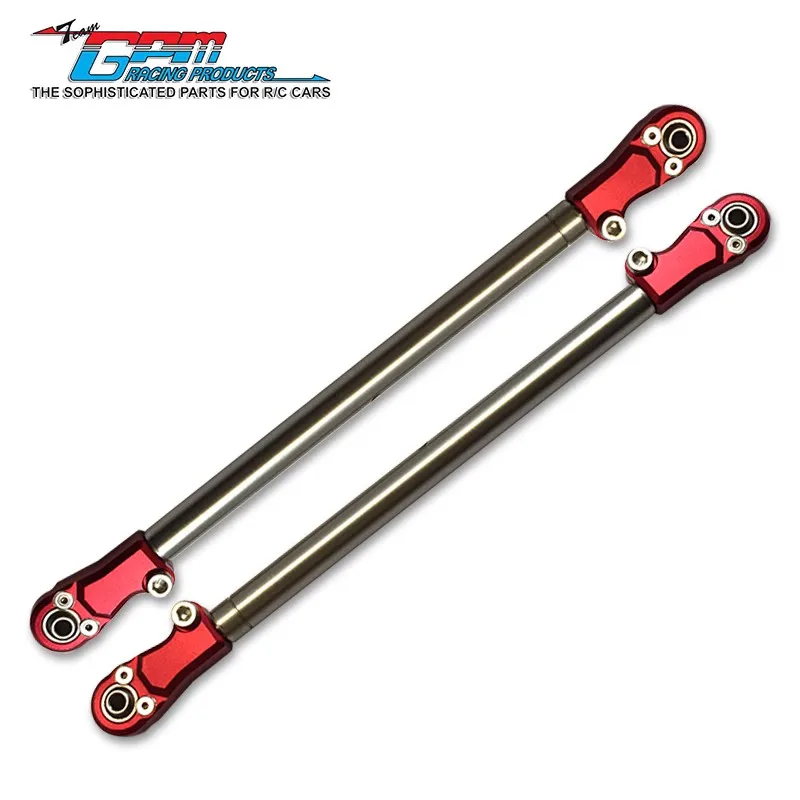 GPM Rear Axle Upper Tie Rod Stainless Steel With Aluminum Legs For  LOSI 1/6 SUPER BAJA REY LOS234003
