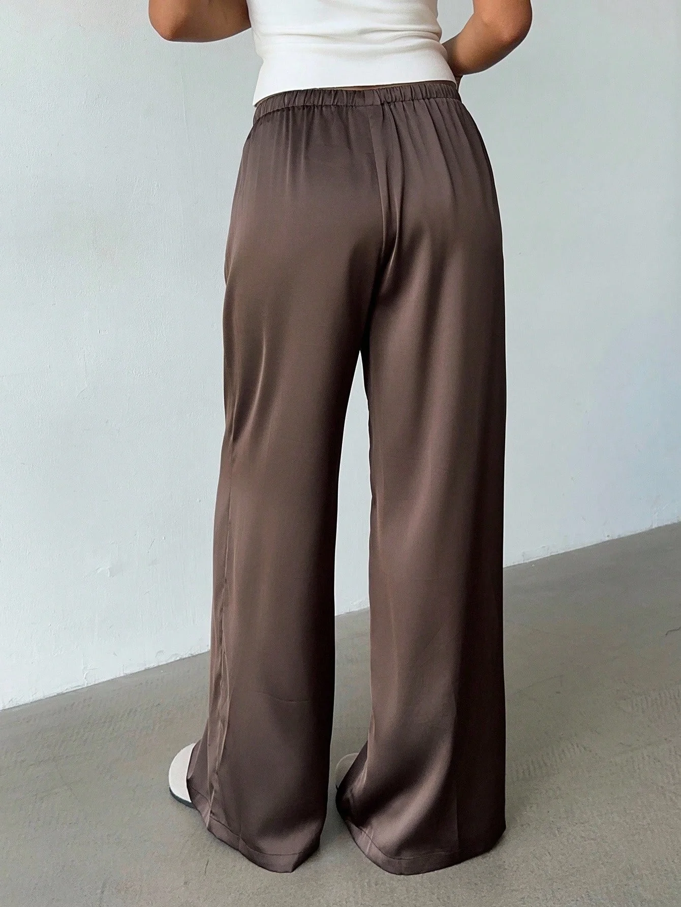 الربيع والخريف جديد المألوف النمط الأوروبي والأمريكي بلون السراويل المستقيمة