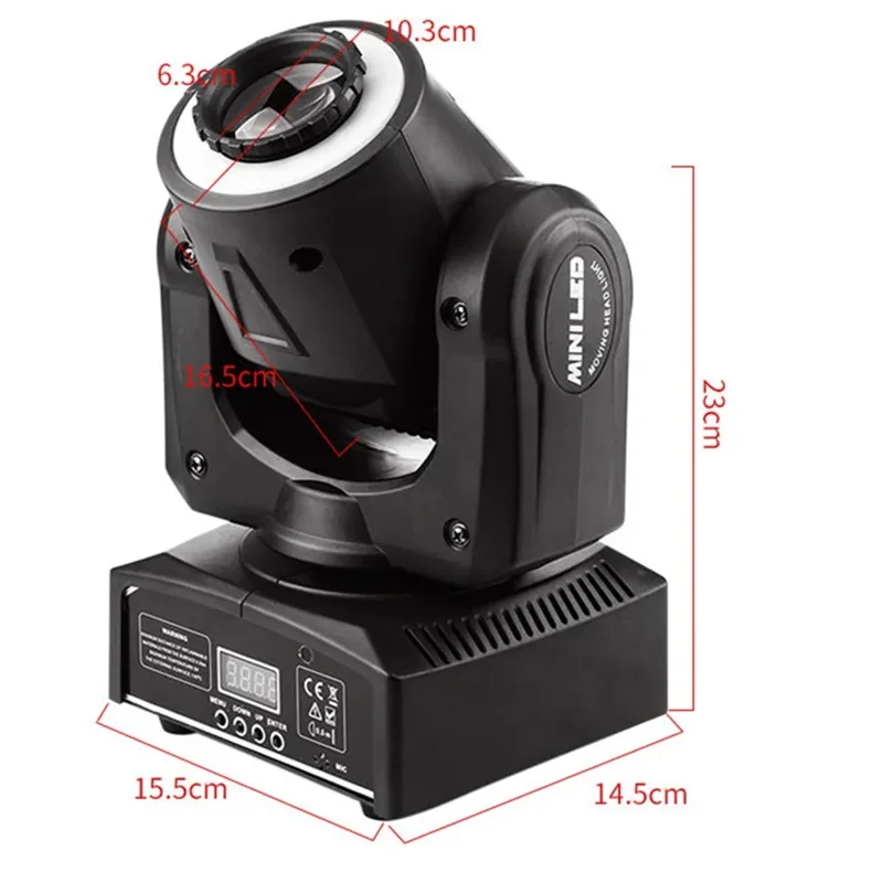 30W LED Spot Beam moving head light DMX LED effect light KTV Disco DJ Party Wedding Bar Club Concert Stage lighting show