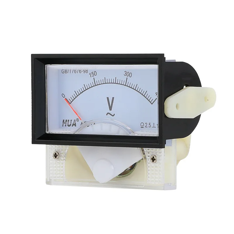 85L17 DC AC Voltmeter 50V 75V 100V 150V 200V 300V 450V 500V Analog Voltage Panel Meter