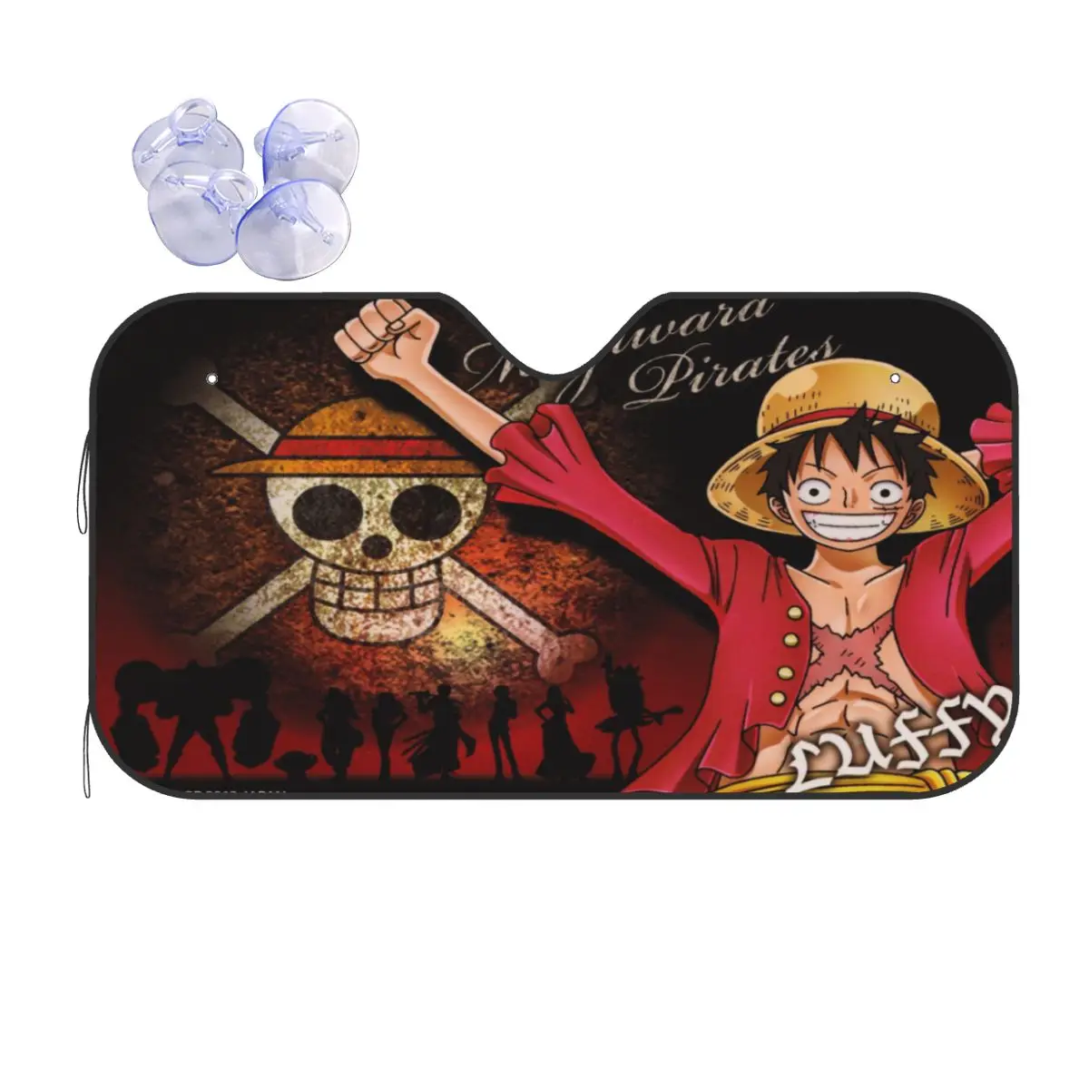 

Луффи Зоро Тони Чоппер аниме солнцезащитный козырек ветровое стекло креативный чехол передний блок оконный солнцезащитный козырек ледяной щит защита от пыли