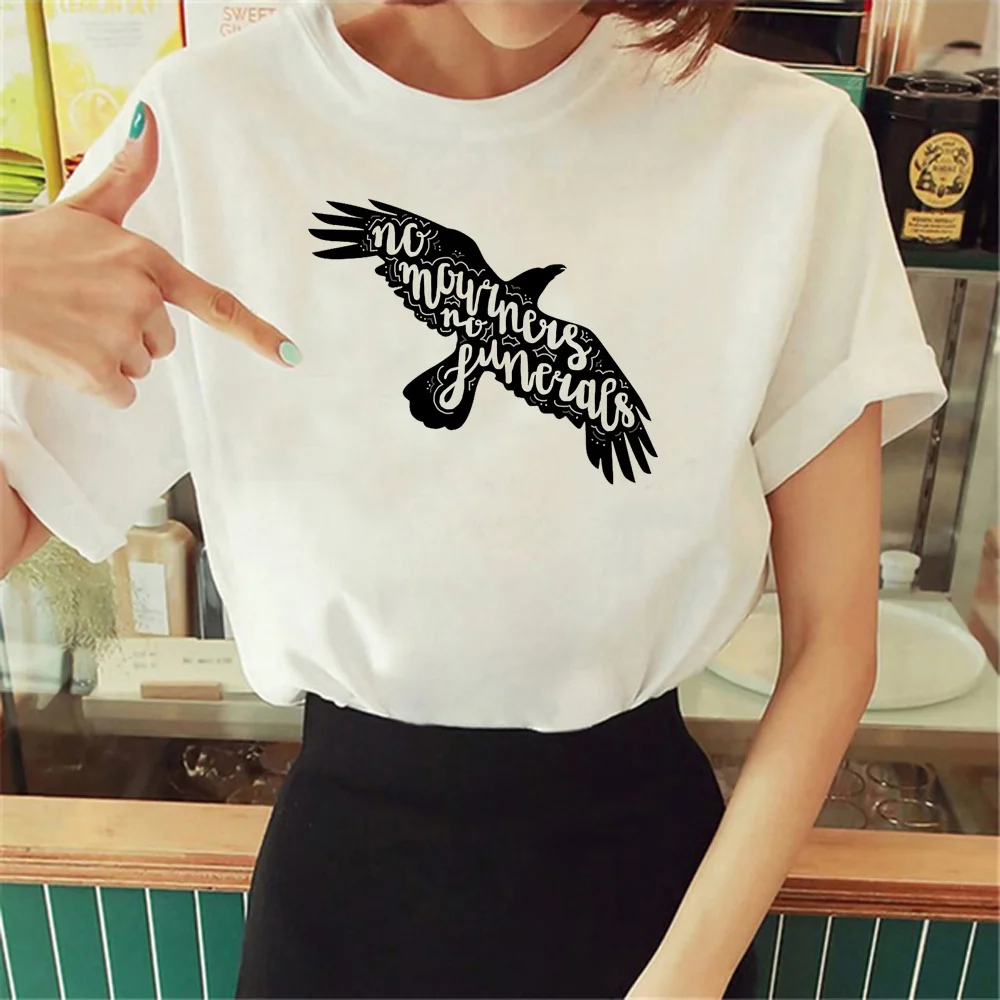 Six of Crows tshirt women harajuku streetwear comic Tee female anime harajuku Japanese clothes