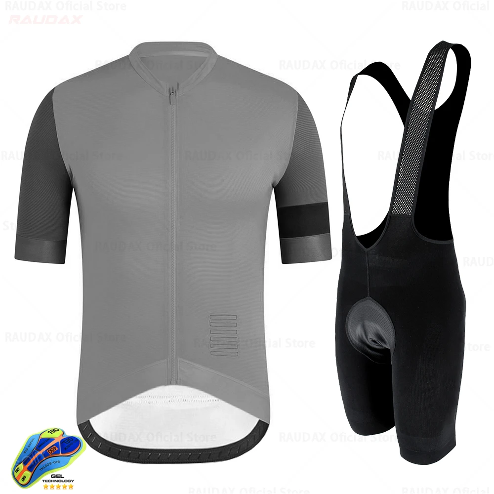 Cycling Jersey Men Solid Color Summer Cycling Jersey Set Breathable Racing Sport Mtb Bicycle Jersey Bike Cycling Clothing Suit