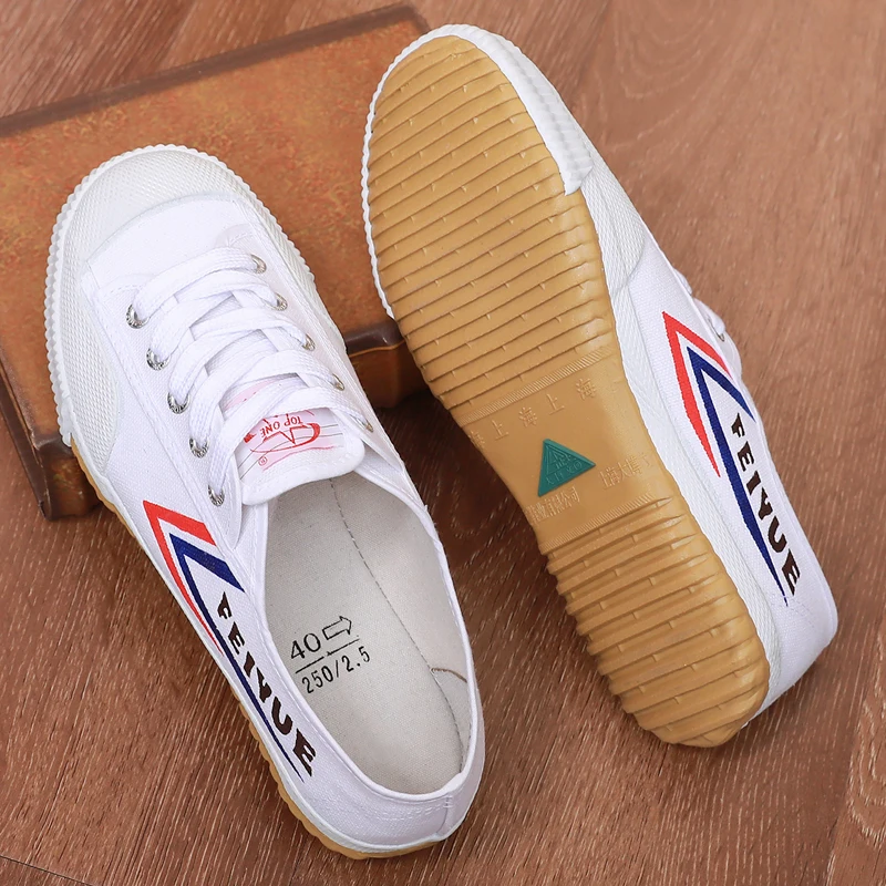 Taian Feifei Martial Arts oes Tra And Field Canvas Sports oes Tai Chi Men's Model Low Help Bounce o Absorption image 3