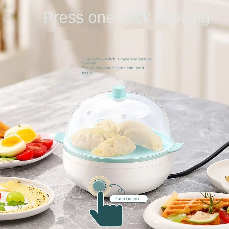 220V Household Multi Cooker Intelligent Automatic 1/2 Layer Egg Steamer Breakfast Machine Steaming Cooker