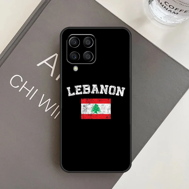 Lebanese Lebanon Flag Case For Samsung Galaxy M21 M31 M51 M12 M32 M52 M30s M20 M13 M23 M33 M53 M14 M34 M54 Cover