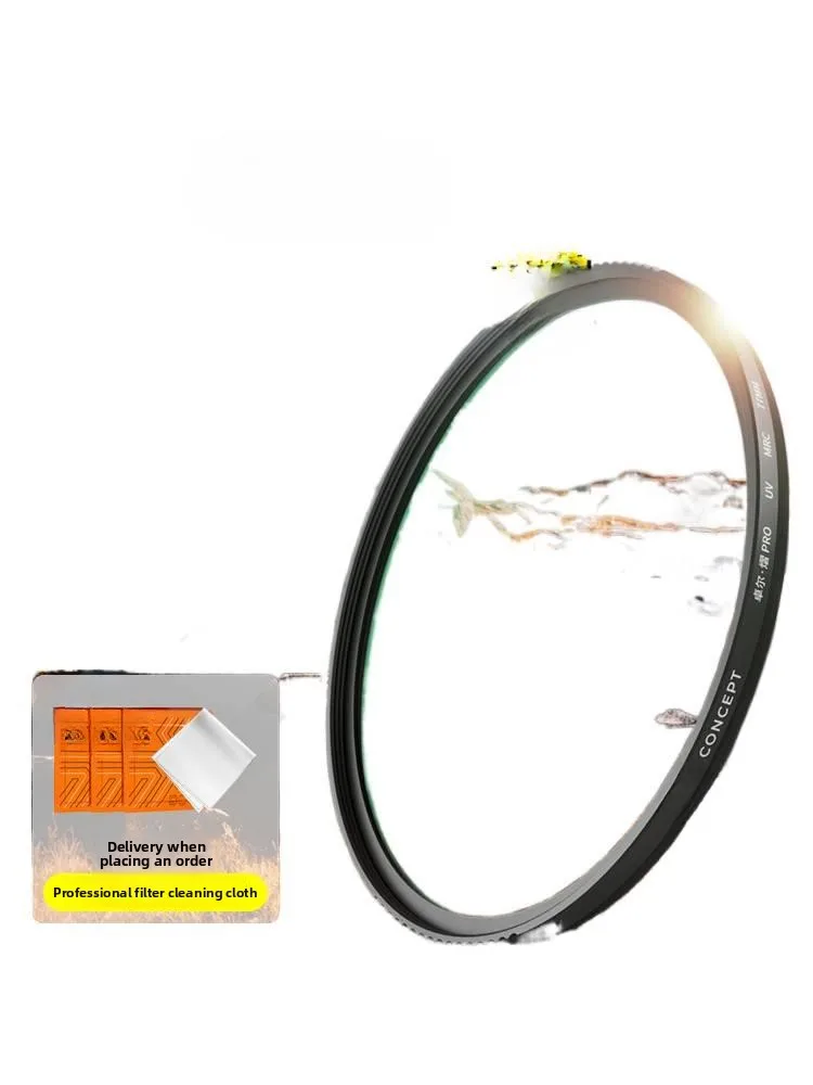 

for Zhuoer uv Mirror pro49 52 55 58 62 67 72 77 82mm Canon Fujifilm SONY Nikon Anti-Protection lens