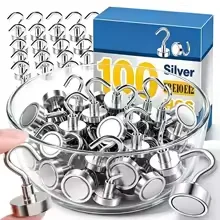 Strong Magnetic Hooks Practical Load Bearing Hook Multi-Purpose Storage For Home Bar Storage Key Hanging